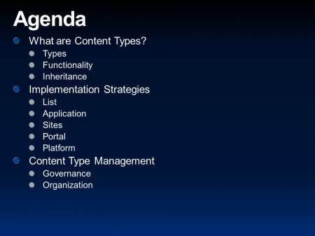 Metadata & Content Types in SharePoint